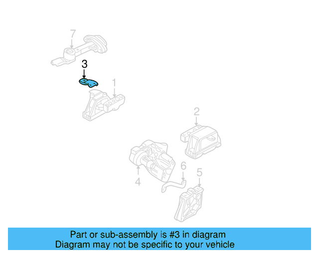 Side Mount Support Plate 1J0-199-358 - View 20
