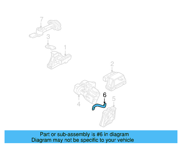 Side Mount Support Plate 1J0-199-358 - View 21