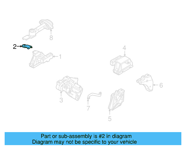 Side Mount Support Plate 1J0-199-358 - View 47