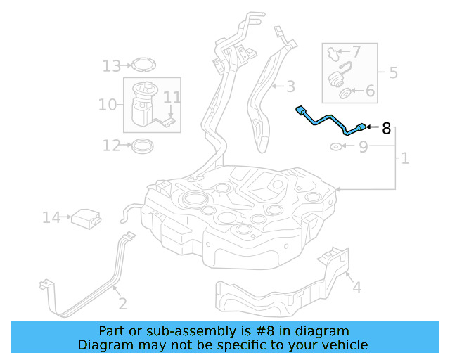 Ground Cable 1J0-201-142-A - View 22