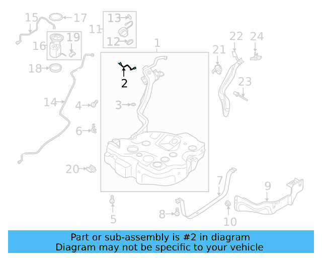 Tank Strap Bolt N-912-296-01