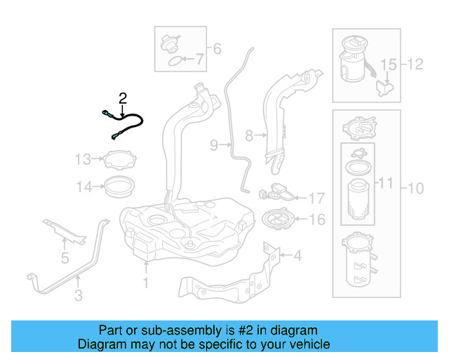 Ground Cable 1J0-201-142-A - View 25