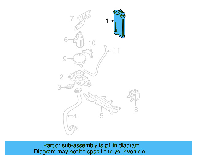 Vapor Canister 1J0-201-801-J - View 31