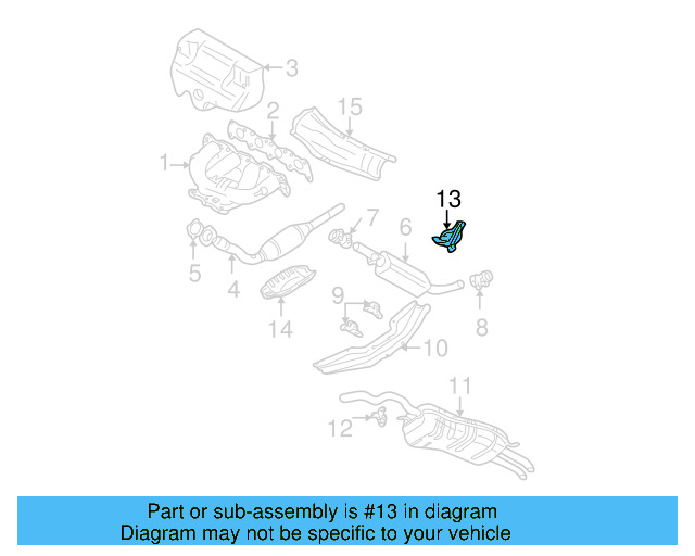 Exhaust Muffler Bracket 1J0-253-144-J - View 69