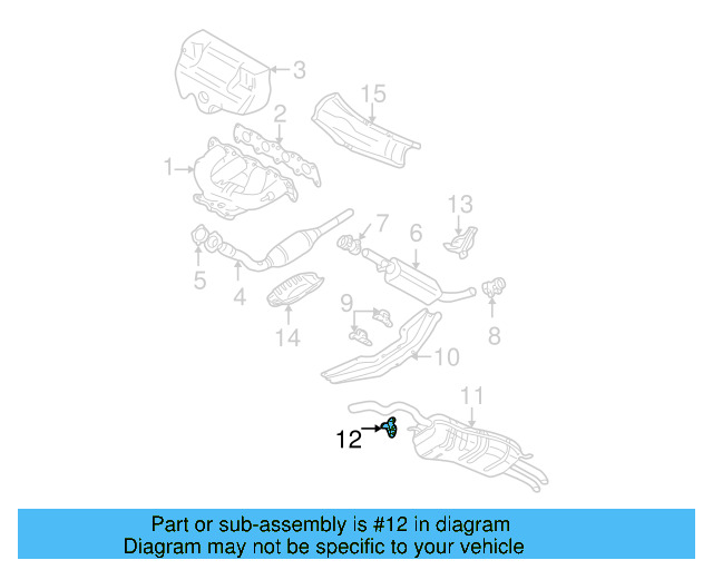 Exhaust Muffler Bracket 1J0-253-144-Q - View 19