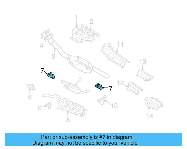 Front Muffler 1J0-253-209-N - View 6