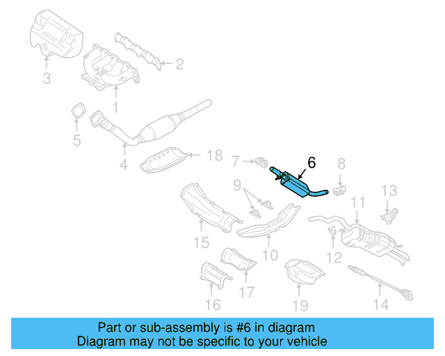 Exhaust Muffler 1J0-253-209-P - View 17