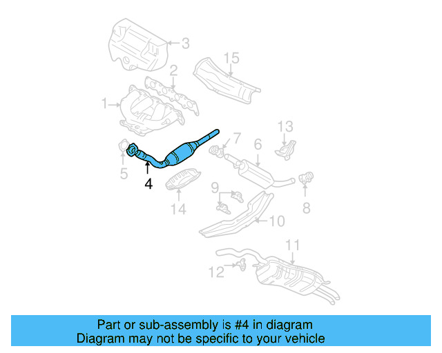 Converter & Pipe 1J0-254-502-GX