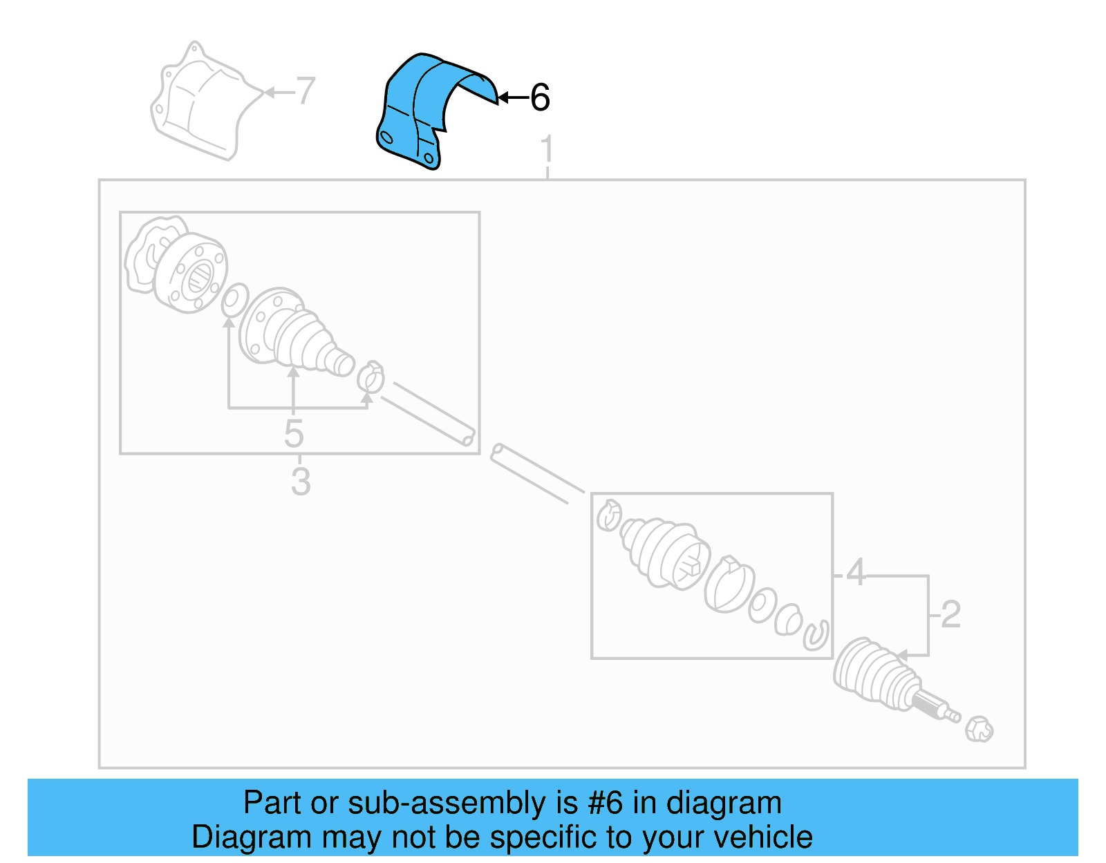 Cv Joint Splash Shield 1J0-407-721-C - View 20