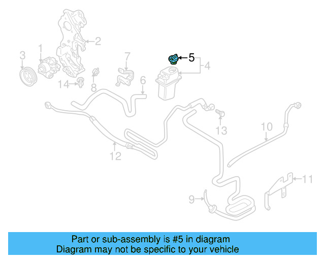 Reservoir Cap 1J0-422-376-A-611 - View 8