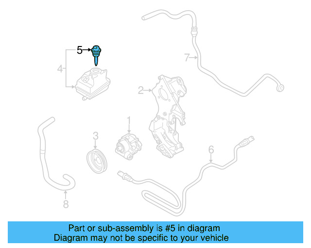 Reservoir Cap 1J0-422-376-A-611 - View 24