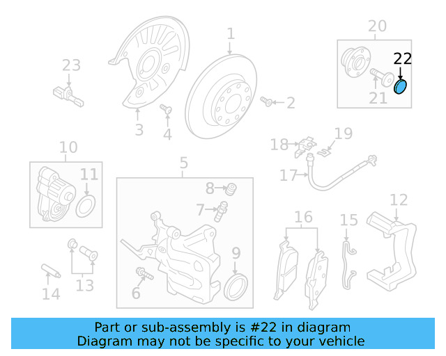 Cap 1J0-501-249-C - View 17