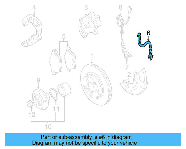 Brake Hose 1J0-611-701-N - View 35