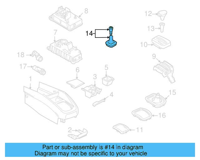 Shift Boot 1J0-711-113-A-E74 - View 4