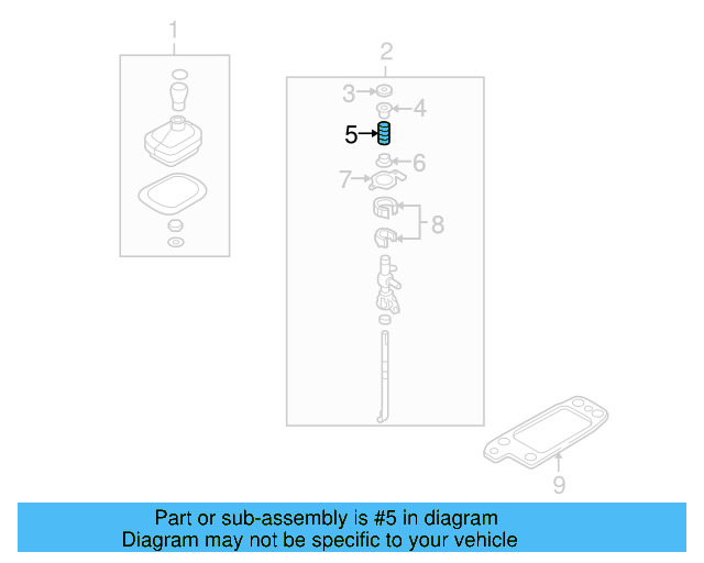 Spring 1J0-711-197-A - View 24