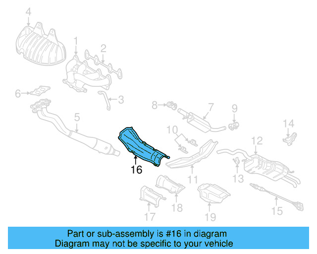 Heat Shield 1J0-803-311-J - View 36