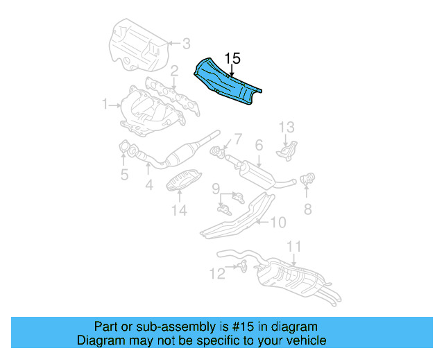 Heat Shield 1J0-803-311-J - View 18
