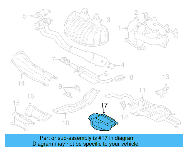 Heat Shield 1J0-803-313-E - View 19