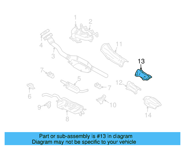 Heat Shield 1J0-803-313-E - View 18