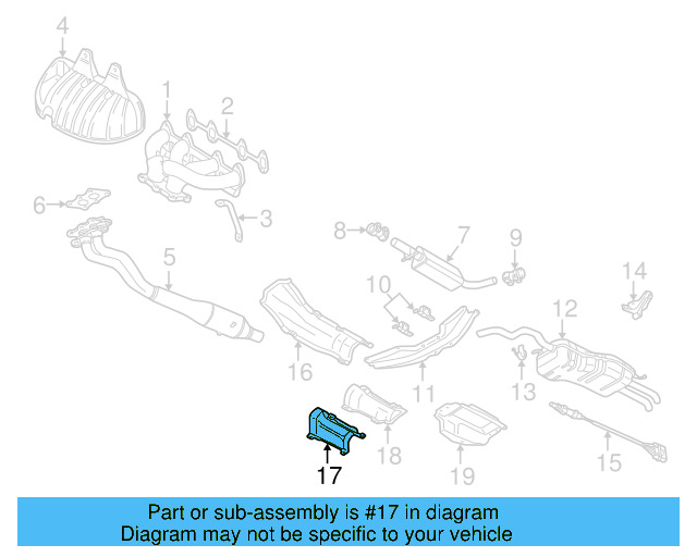 Heat Shield 1J0-804-275-B - View 43