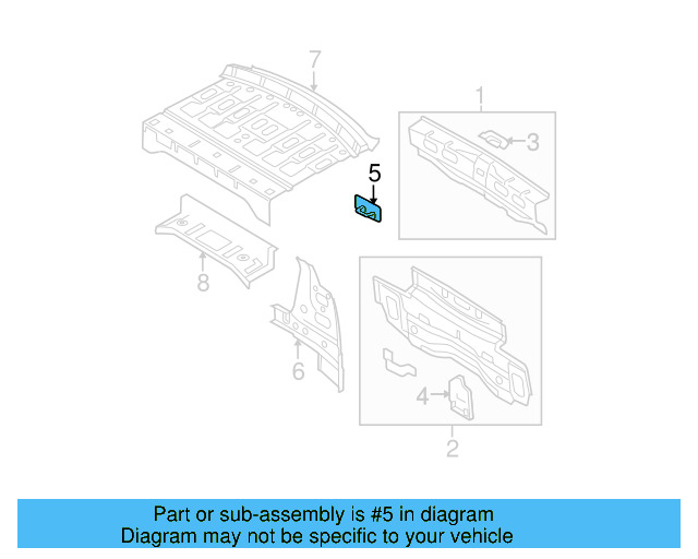 Tie Down Hook 1J0-804-299 - View 46