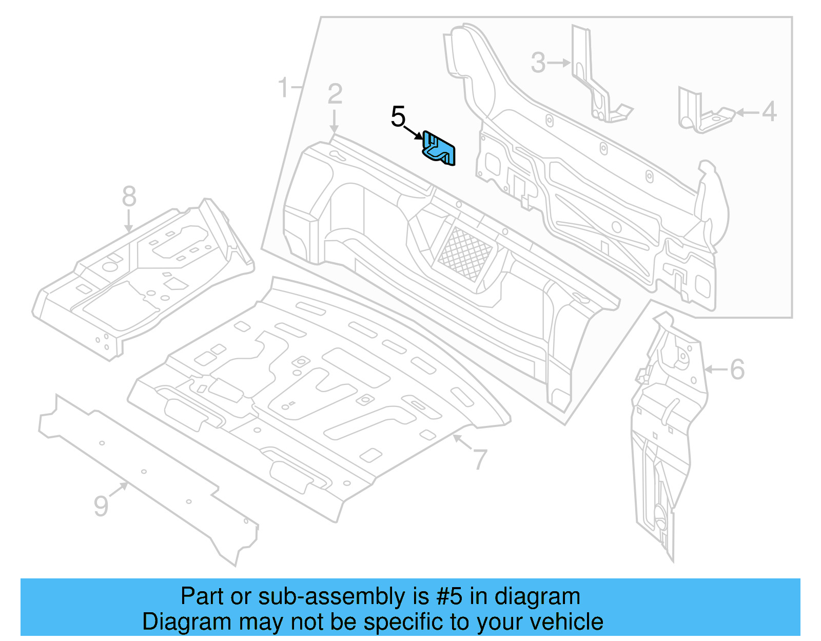 Tie Down Hook 1J0-804-299 - View 47