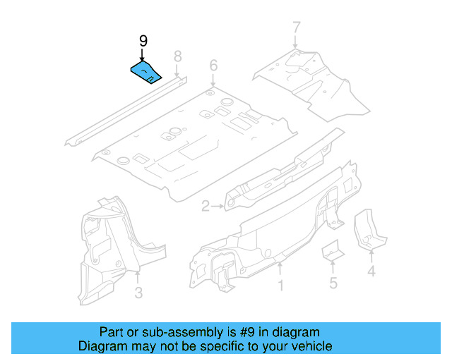 Tie Down Hook 1J0-804-299 - View 87