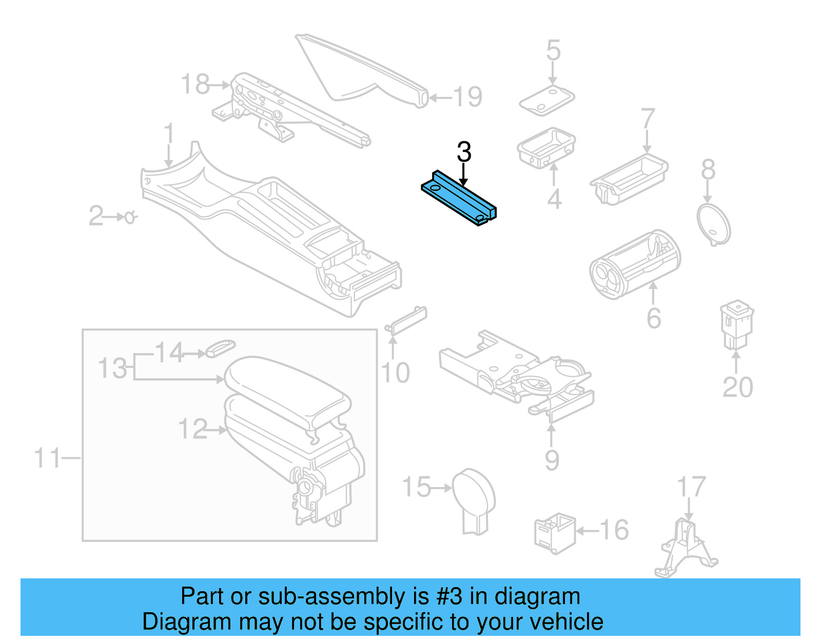 Lining 1J0-863-328-G-B41