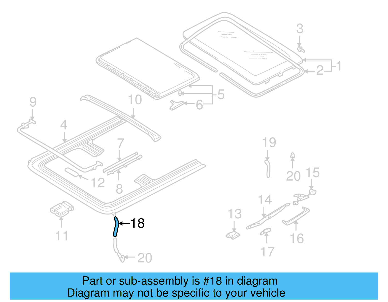 Drain Hose 1J0-877-231-A - View 7