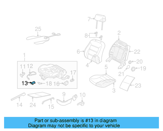 Cable Retainer Spring 1J0-881-247-A - View 10