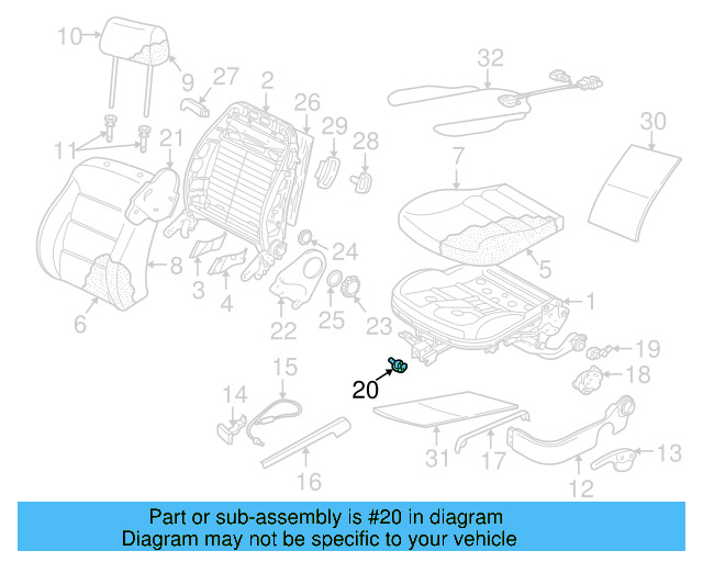 Front Guide 1J0-881-613-B - View 29