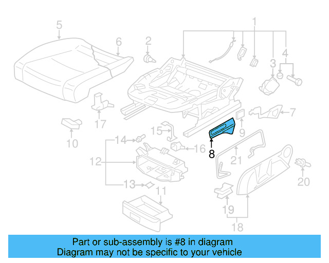 Adjust Knob 3C0-881-254-A-9B9 - View 73