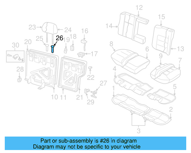 Headrest Guide 1J0-886-920-D-82V - View 36