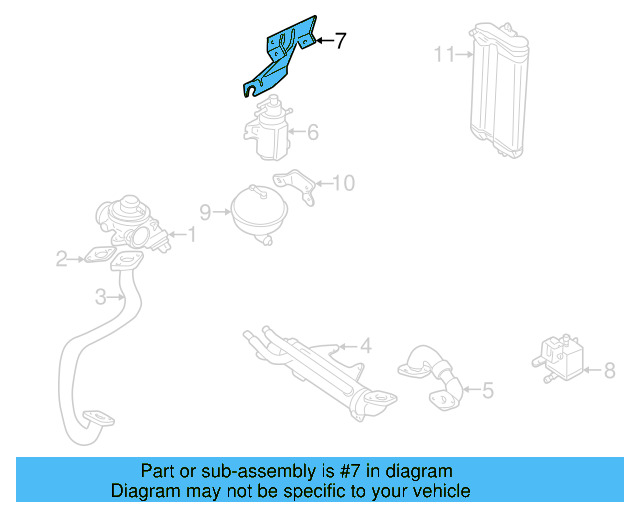 Converter Bracket 1J0-906-483-C - View 4