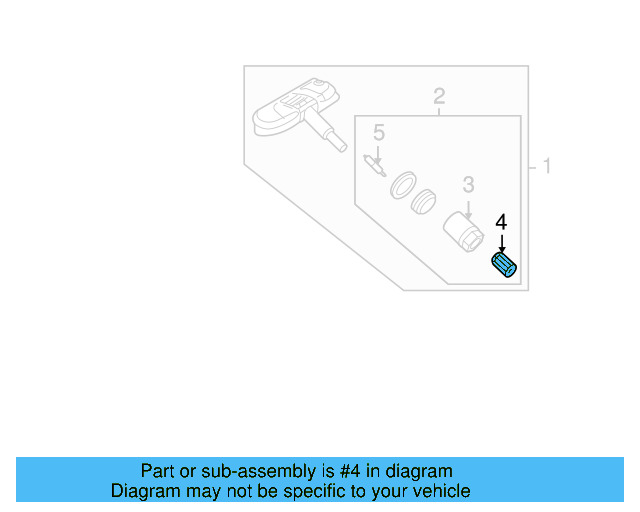 Cap 1J0-907-299 - View 2
