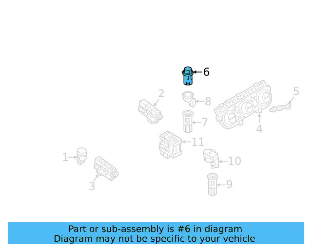 Cigarette Lighter Element 1J0-919-307-9B9 - View 73