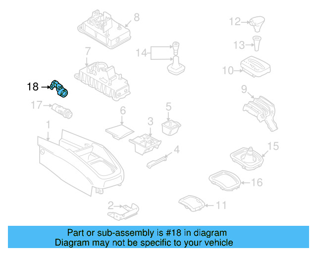Power Outlet 1J0-919-341-J - View 4