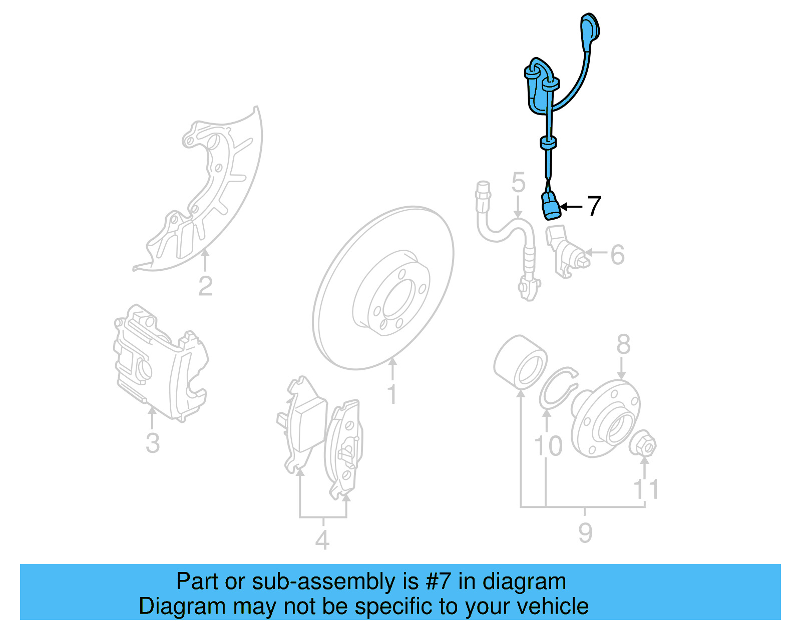 ABS Sensor Wire 1J0-927-903-E - View 37