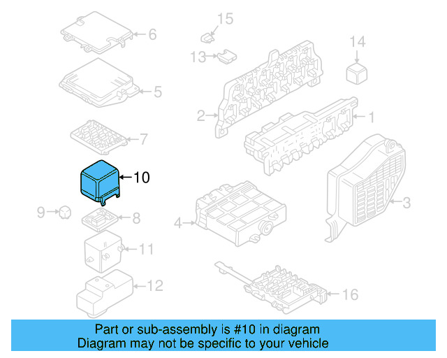 Relay Box 1J0-941-385-A-01C - View 3