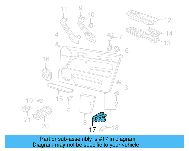Courtesy Lamp 1J0-947-411-E - View 30