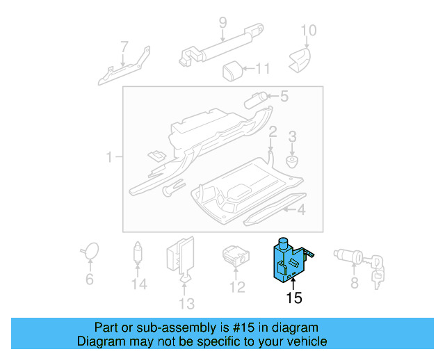 Park Brake Warning Switch 1J0-947-561-C - View 31