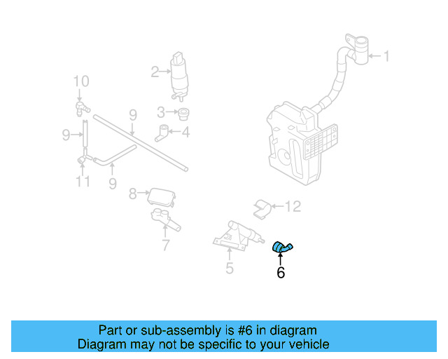 Pressure Cylinder Joint 1J0-955-665-E - View 42