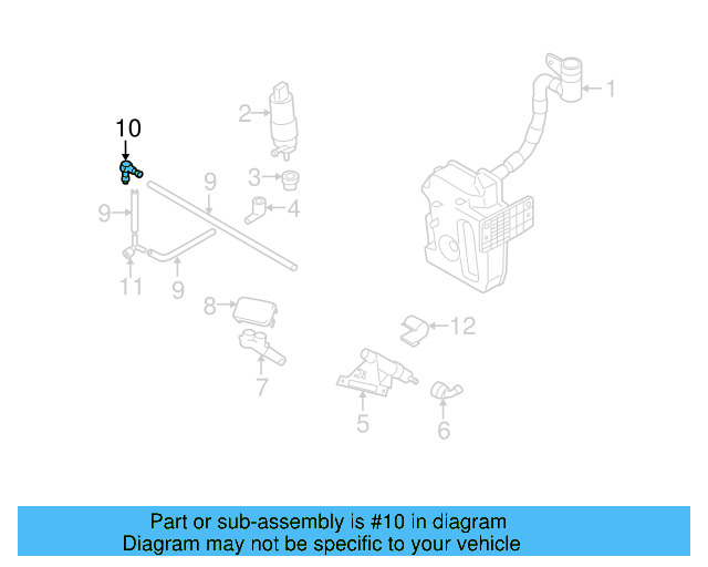 Pressure Cylinder Joint 1J0-955-665-E - View 38