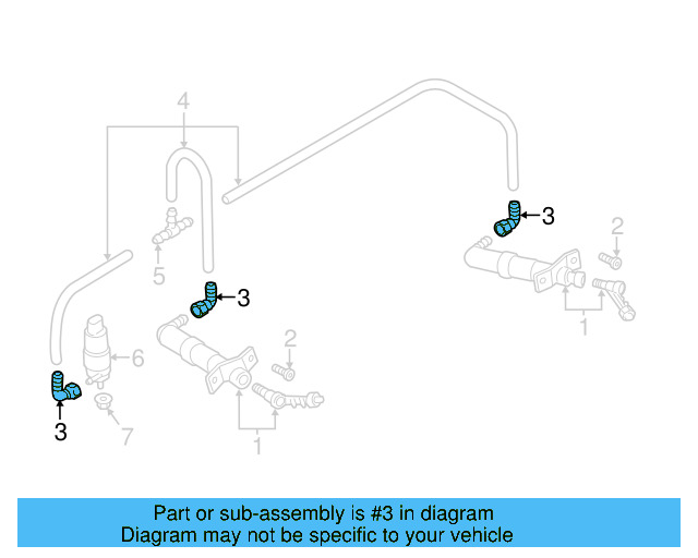 Pressure Cylinder Joint 1J0-955-665-E - View 26