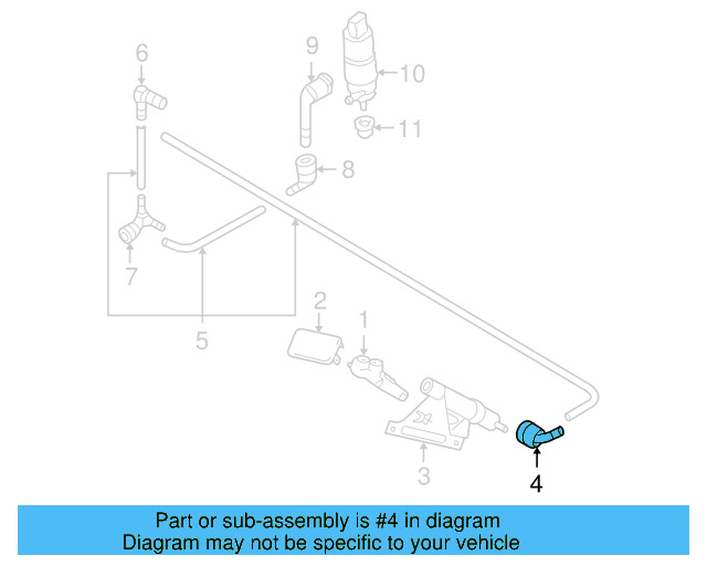 Pressure Cylinder Joint 1J0-955-665-E - View 61