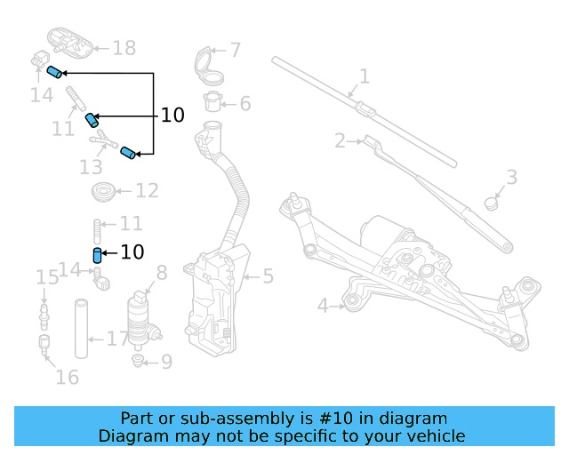 Hose 2D0-955-962 - View 135