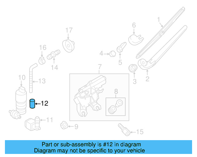 Hose 2D0-955-962 - View 133