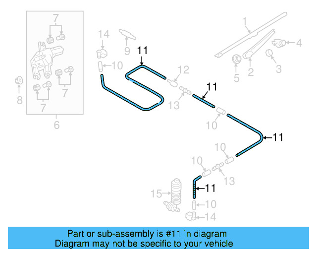 Hose 2D0-955-962 - View 40