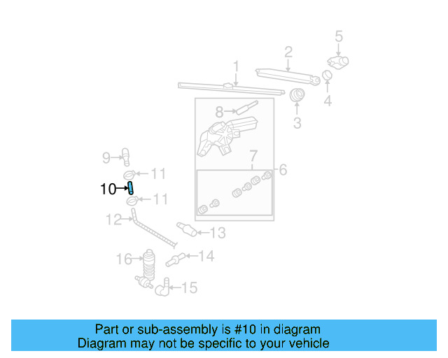 Hose 2D0-955-962 - View 45