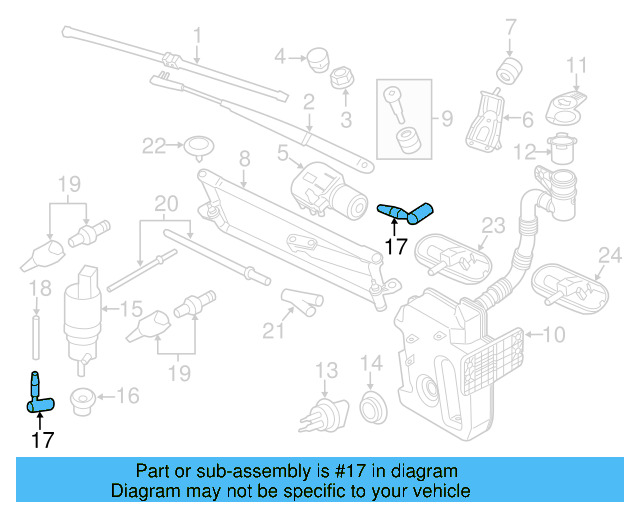 Washer Pump Seal 443-955-465 - View 100
